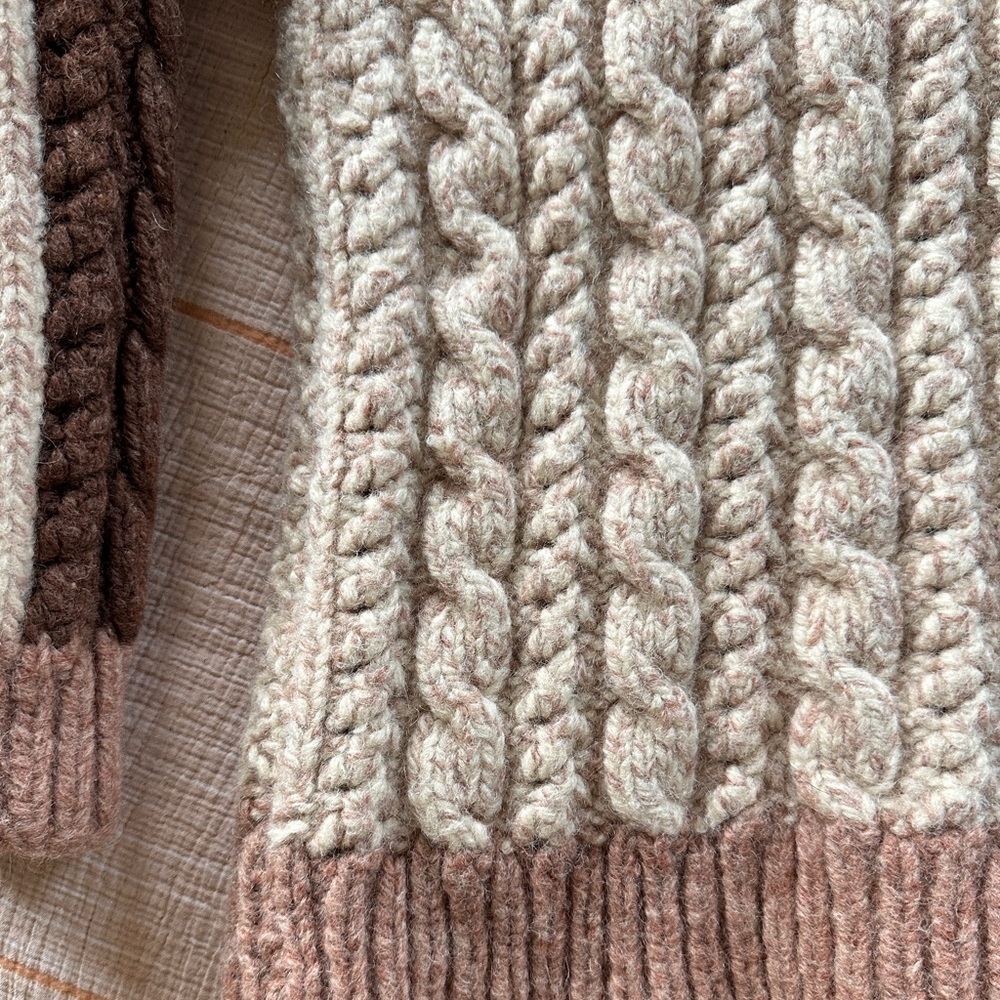 Vintage Buffalo Wool Sweater / Jacket - Picture 4 of 16